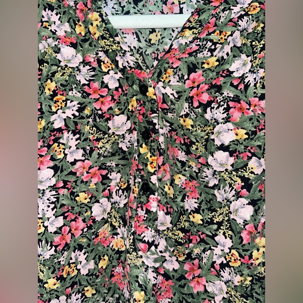 Zara Multicolor Floral Top - Picture 2 of 5